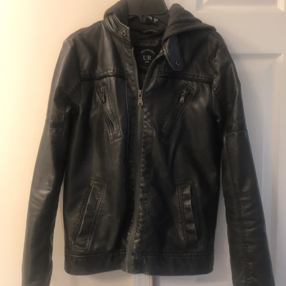 Boys Urban Republic Faux Leather Bomber